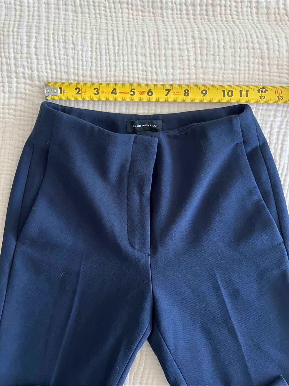 Club Monaco Navy Tailored Dress Pants - Picture 5 of 14